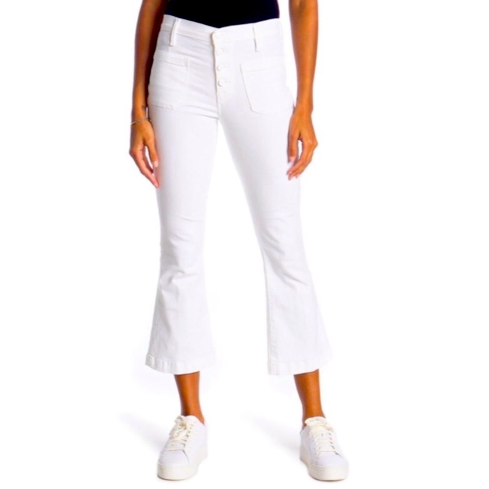 Frame - Le Bardot Crop Flare- Size 25